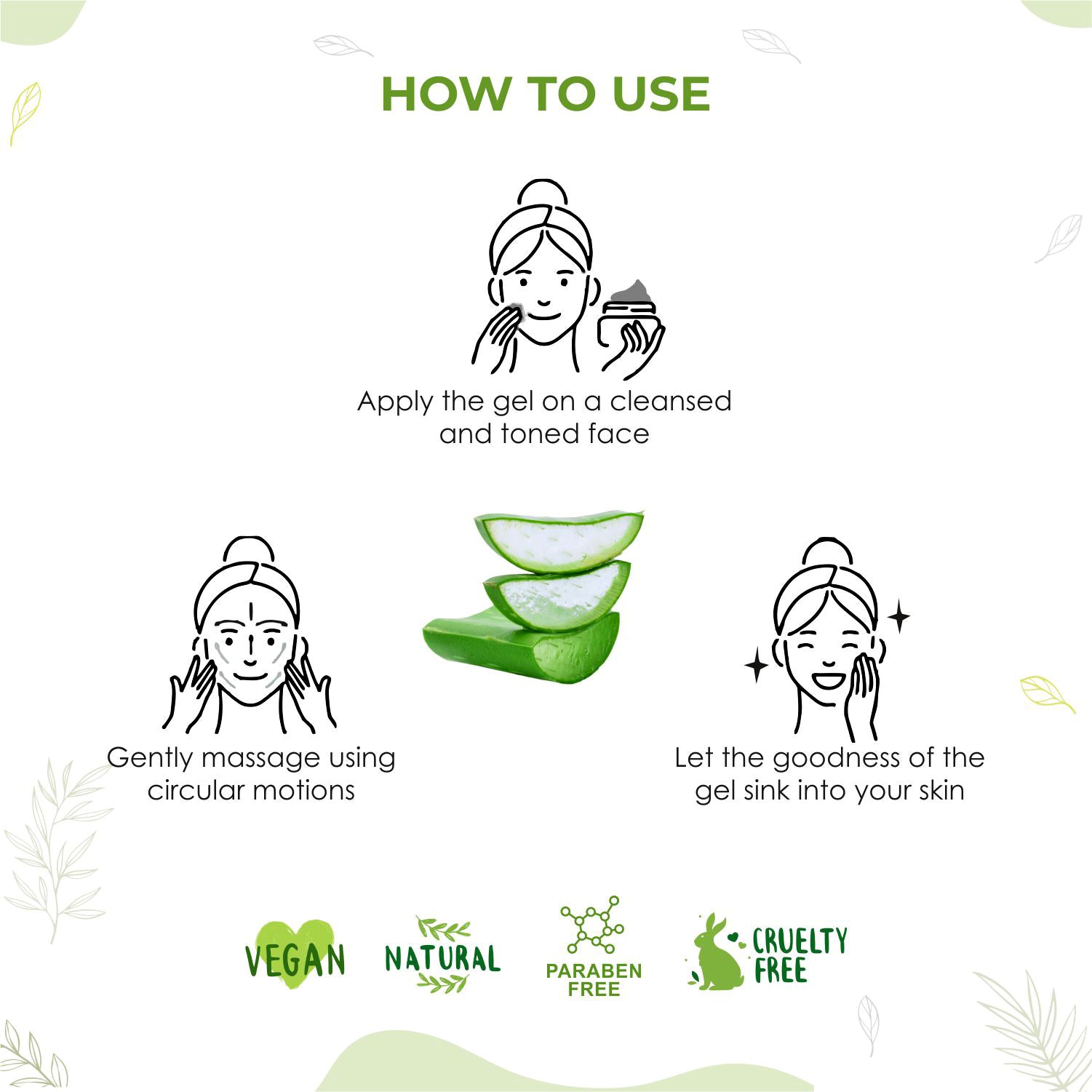 Apapa Face Aloevera Gel 200gm