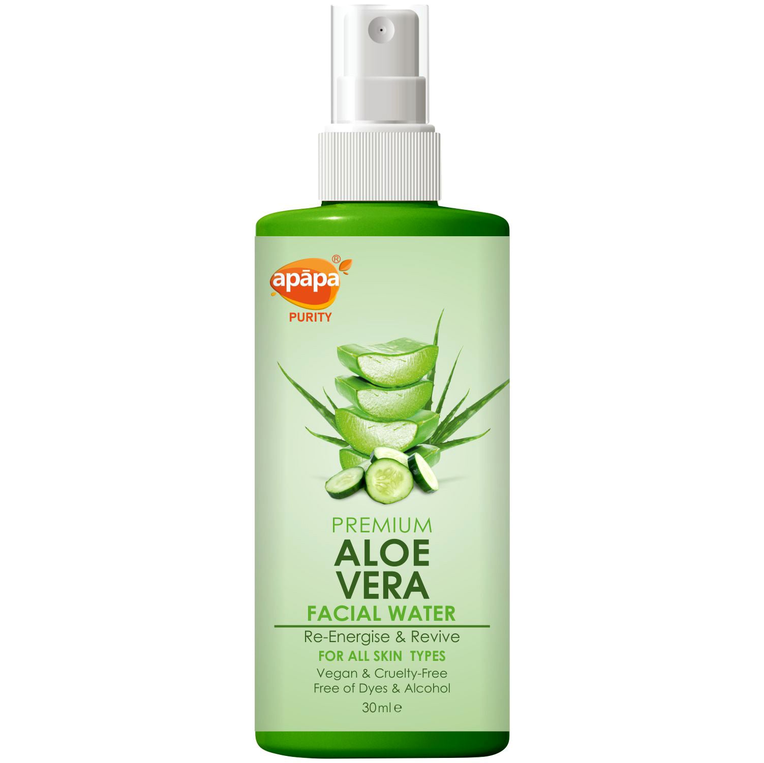 APĀPA Premium Facial Water Aloevera 215ml