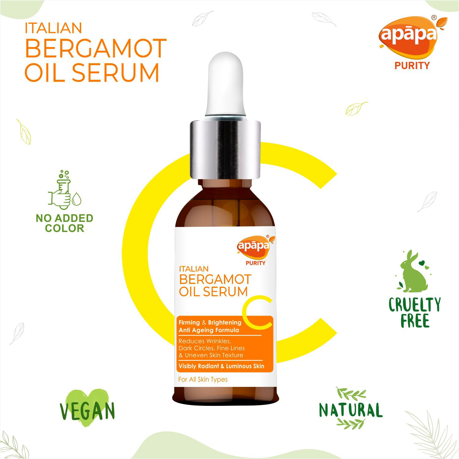 APĀPA Italian Bergamot Oil Serum