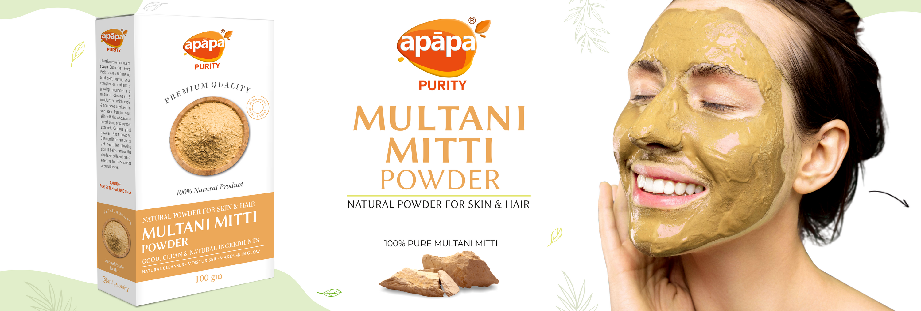 Apapa Multani Mitti Powder