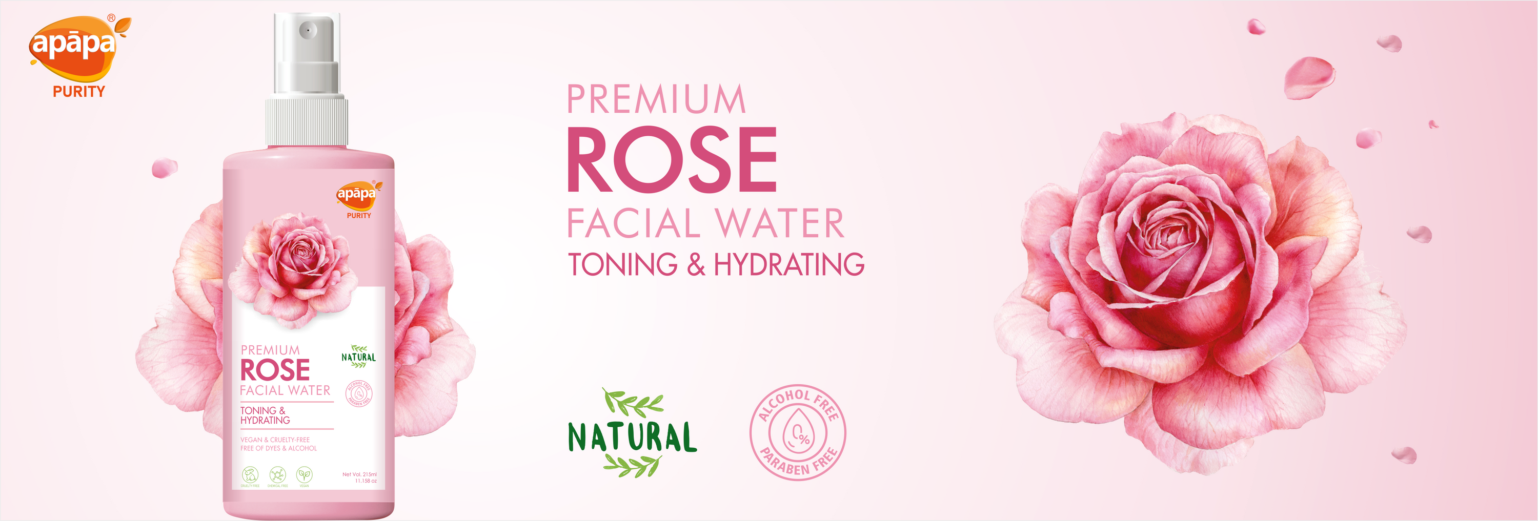 Apapa Rose Facial Water