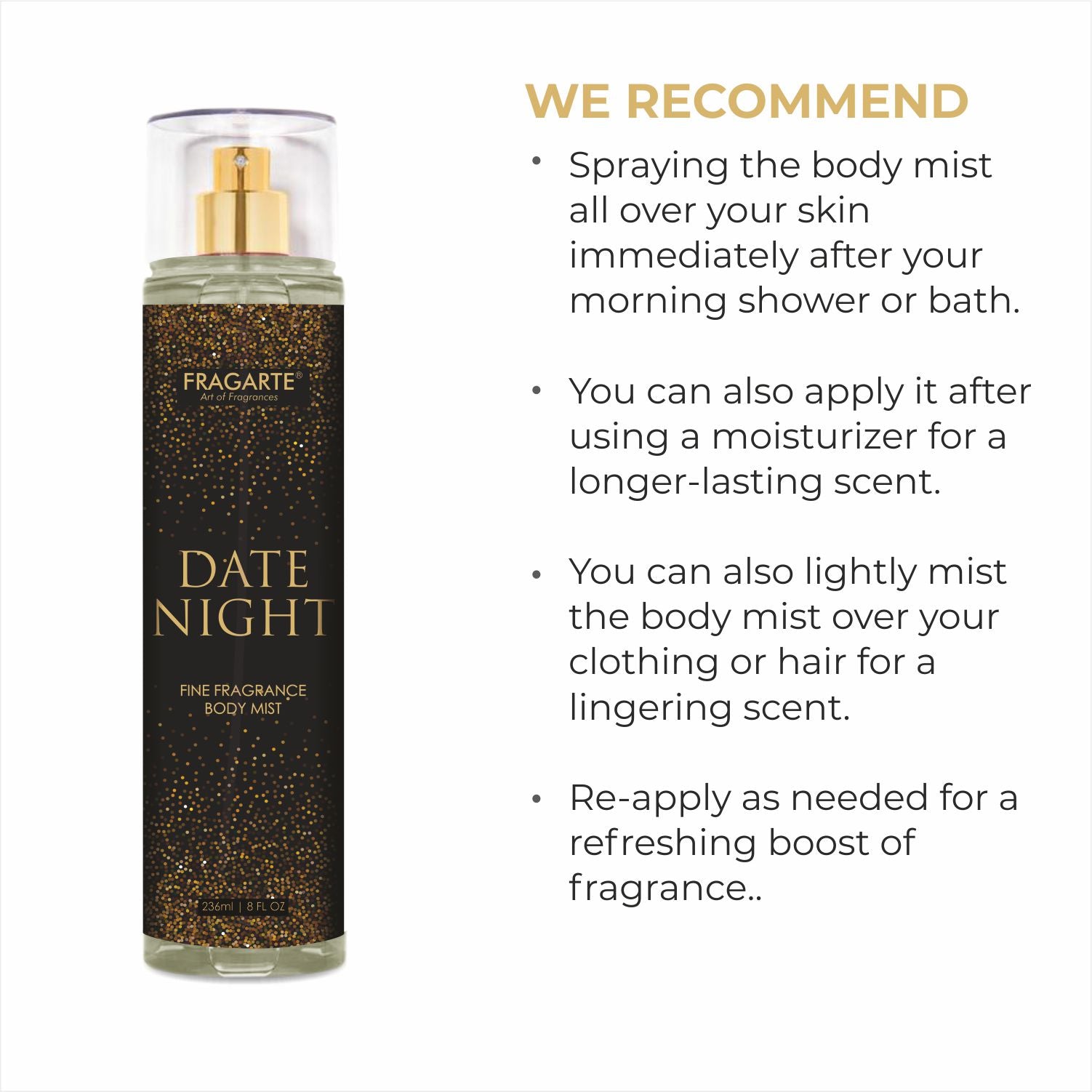 Fragarte Body Mist Date Night