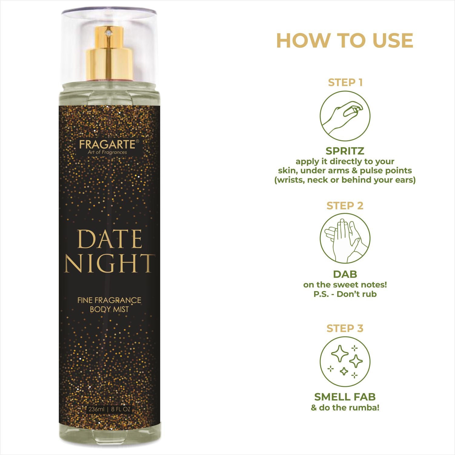 Fragarte Body Mist Date Night