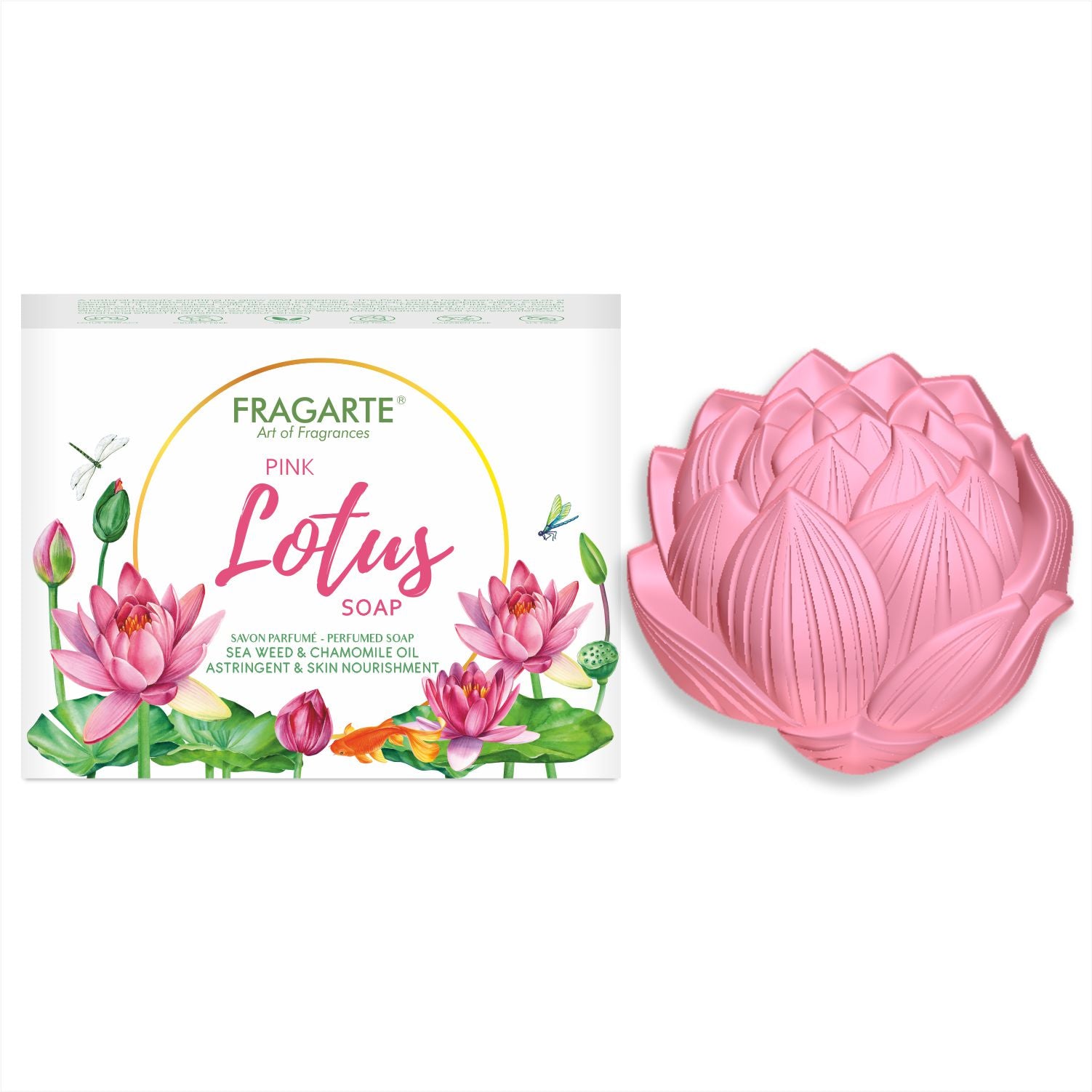 Fragarte Pink Lotus Soap