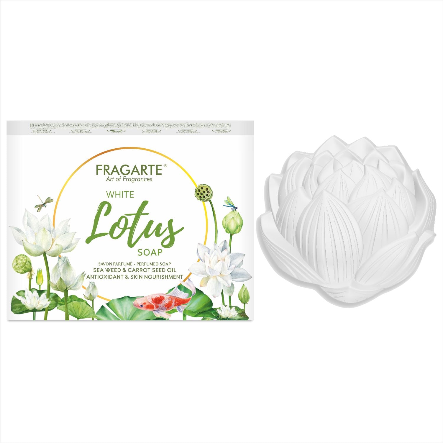 Fragarte White  Lotus Soap