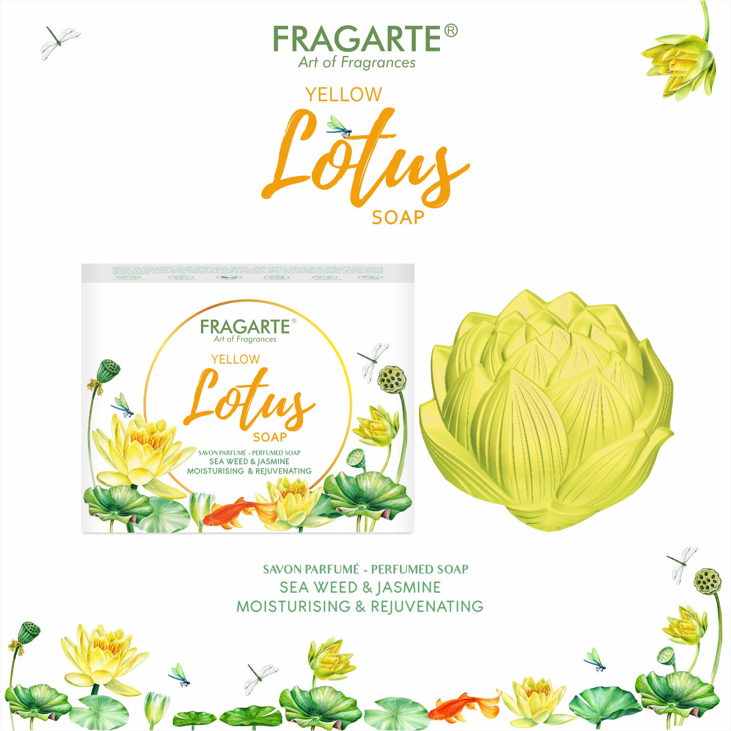 Fragarte Yellow Lotus Soap