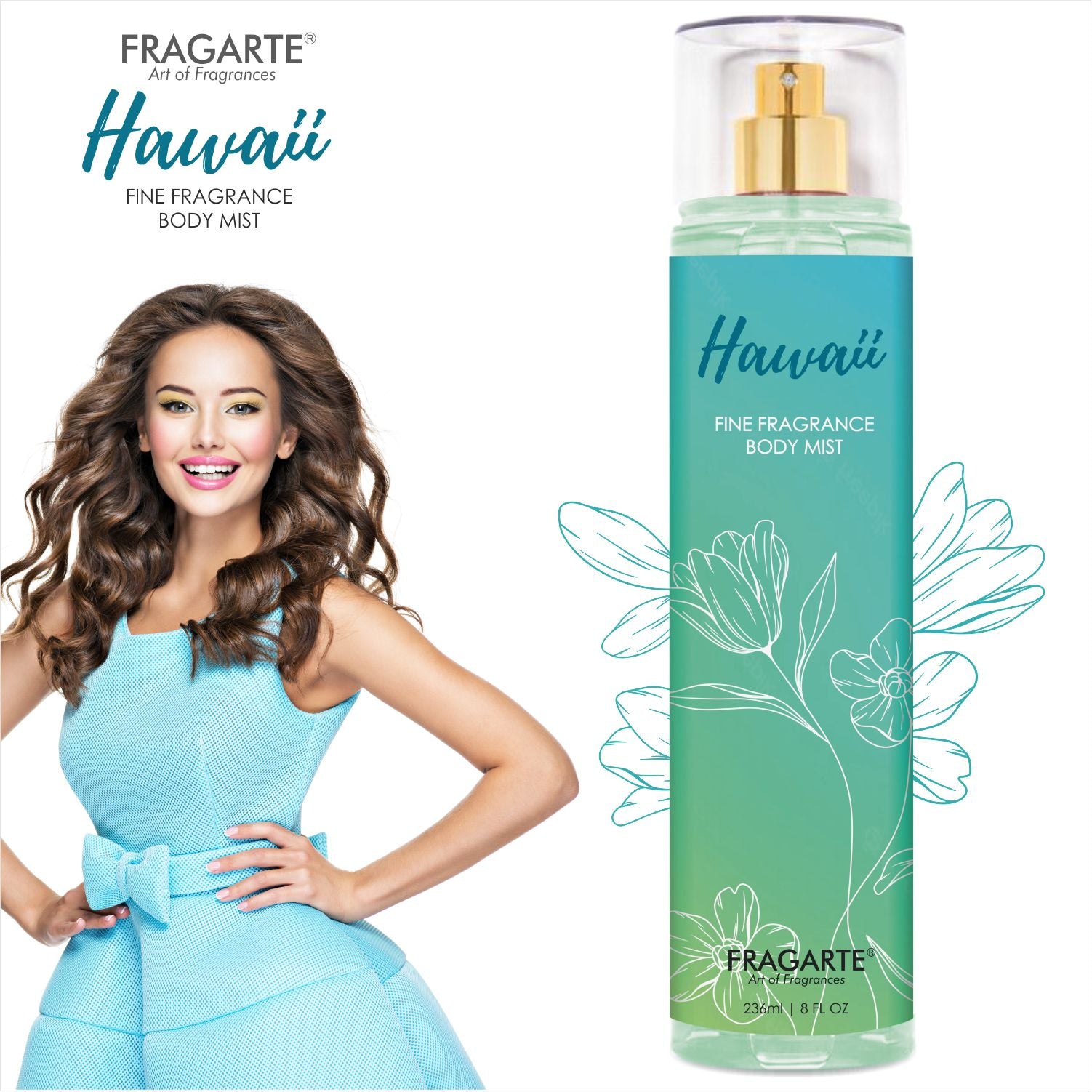 Fragarte Body Mist Hawaii