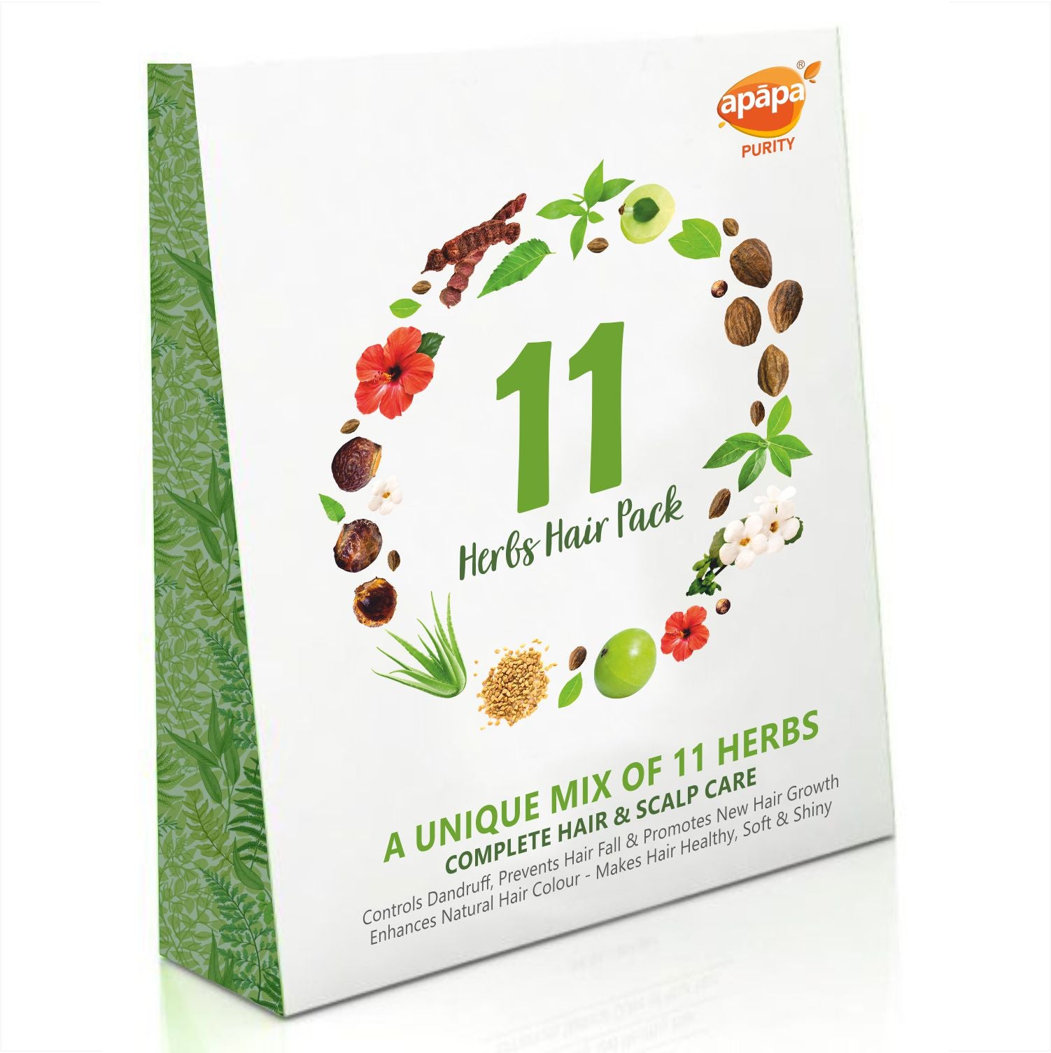 APĀPA 11 HERBS Hair Pack - Complete Hair and Scalp Care
