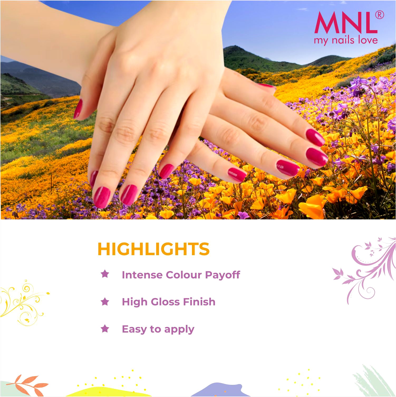 MNL Glossy Mini Nail Polish Set of 10 - Pastel Paradise
