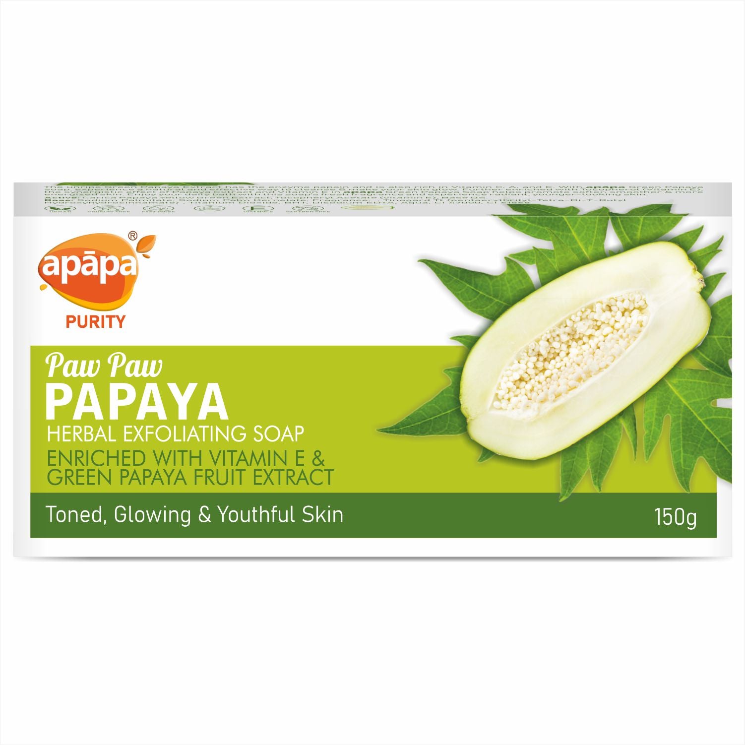 APĀPA Paw Paw Papaya Soap