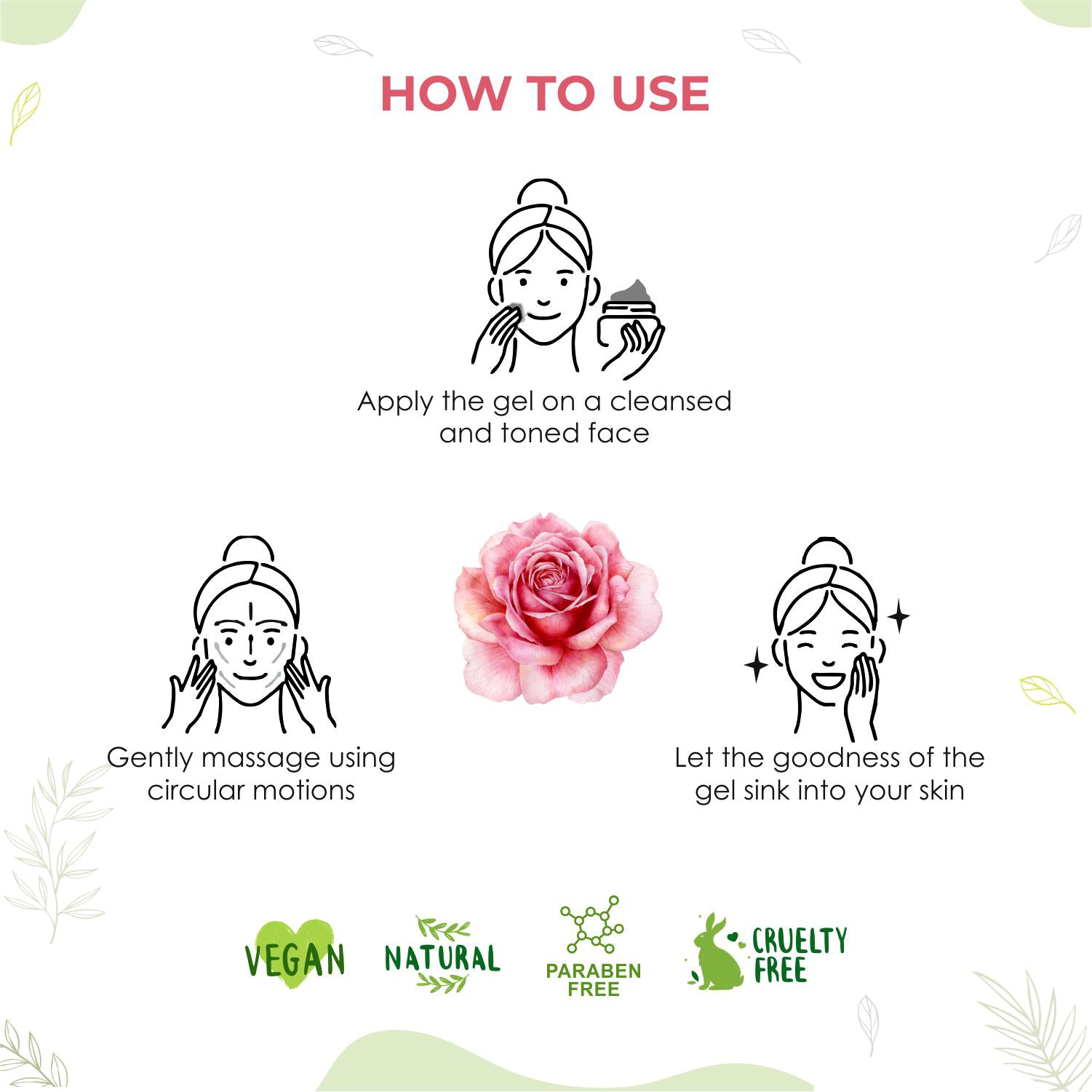 Apapa Face Rose Cream 200gm