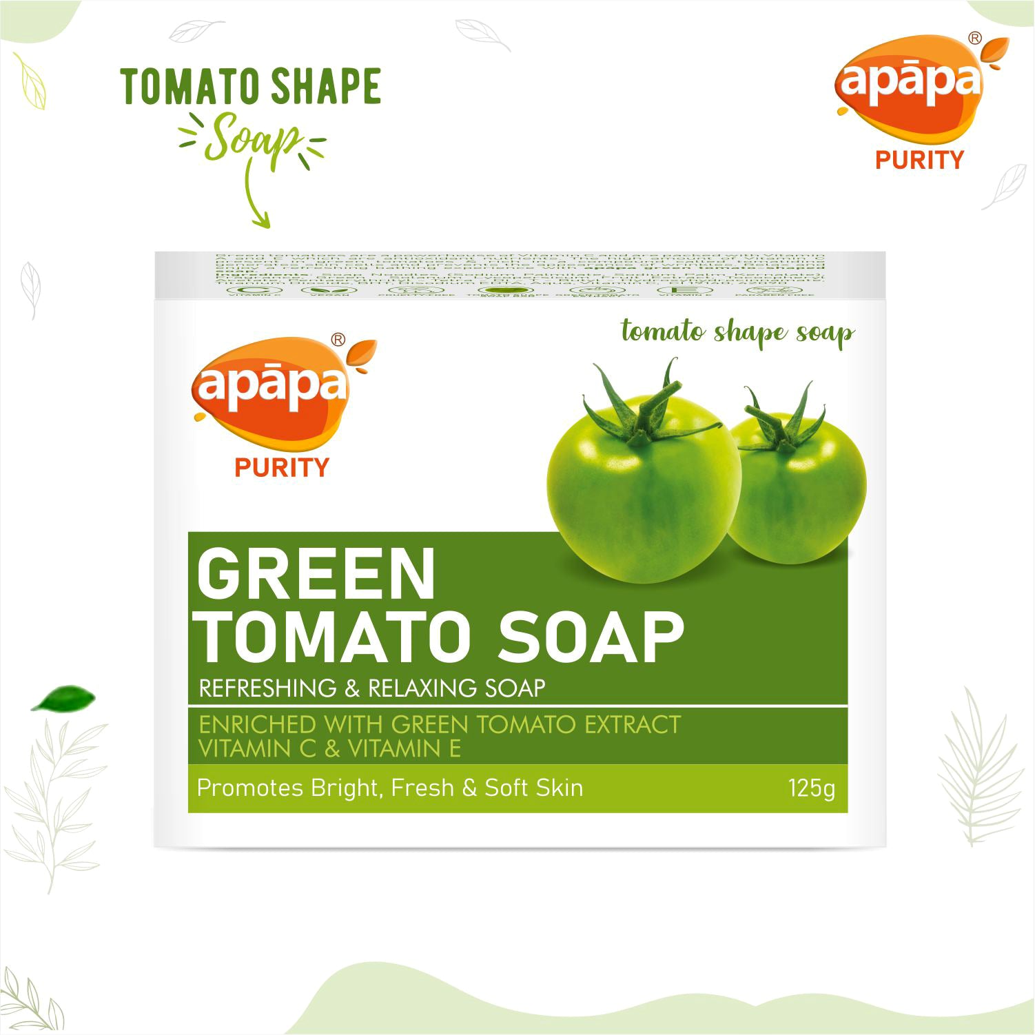 APĀPA Green Tomato Soap