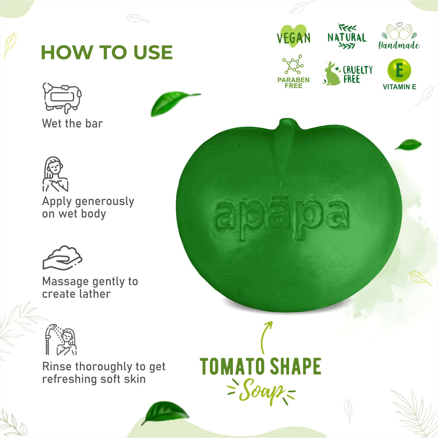 APĀPA Green Tomato Soap