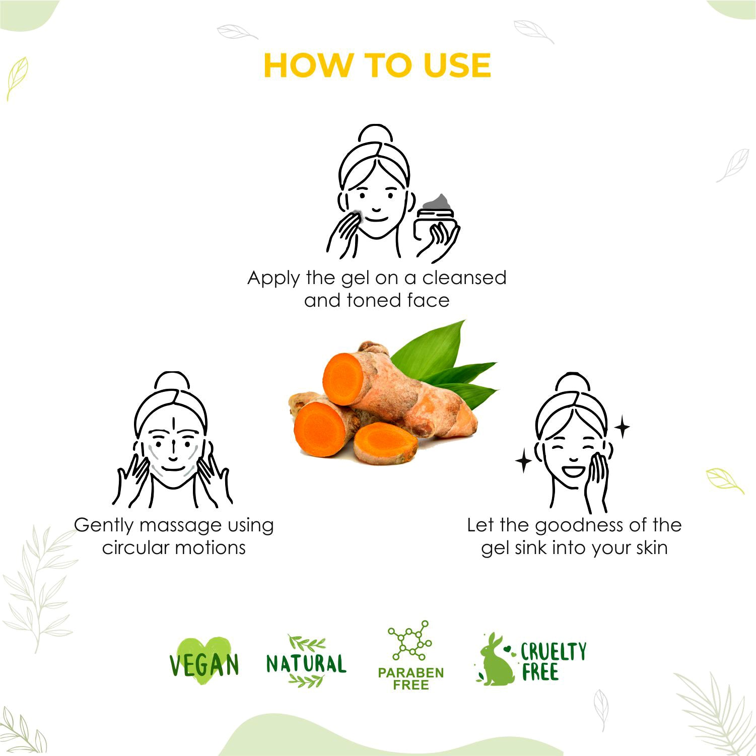 Apapa Turmeric Cream 200gm