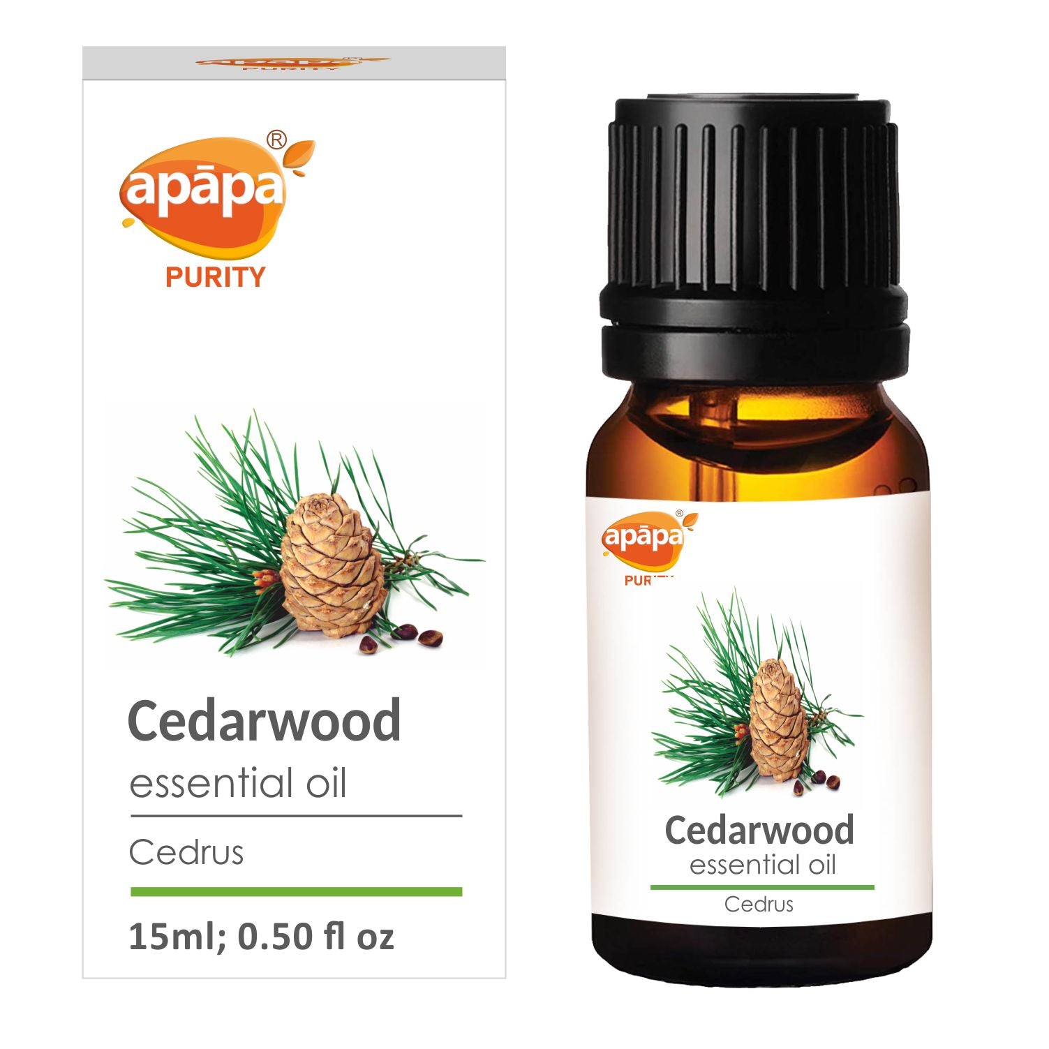 Apapa Essintial Oil Cedarwood 15ml
