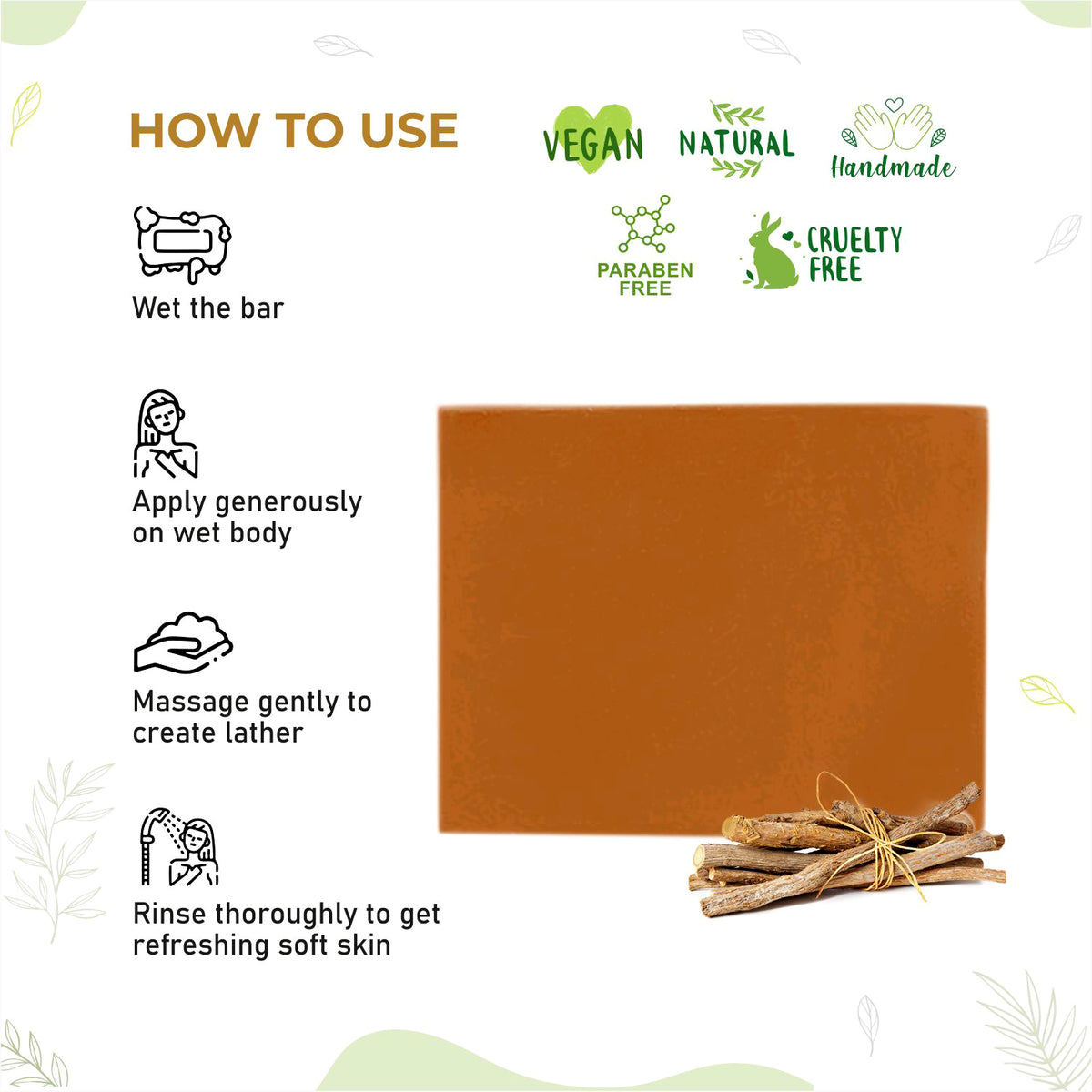 APĀPA Licorice Handmade Soap