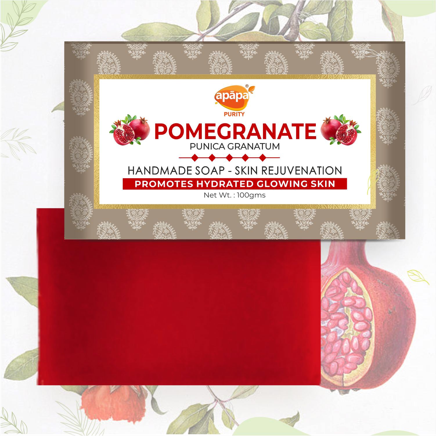 Pomegranate Handmade Soap
