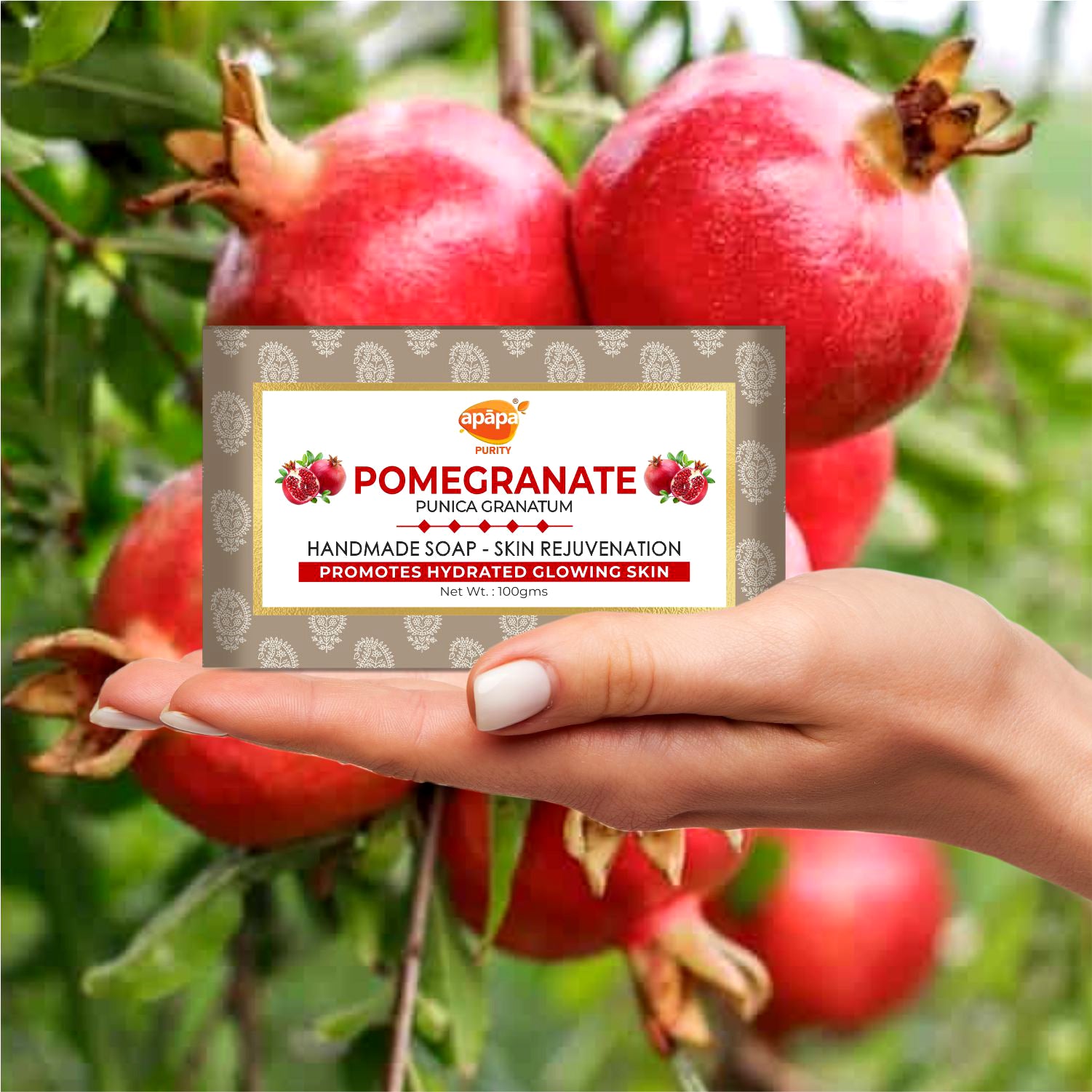 Pomegranate Handmade Soap