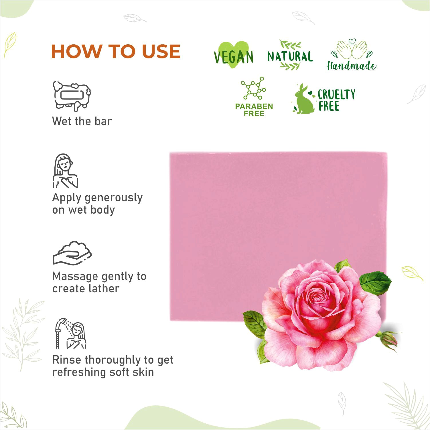 ROSE HANDMADE SOAP