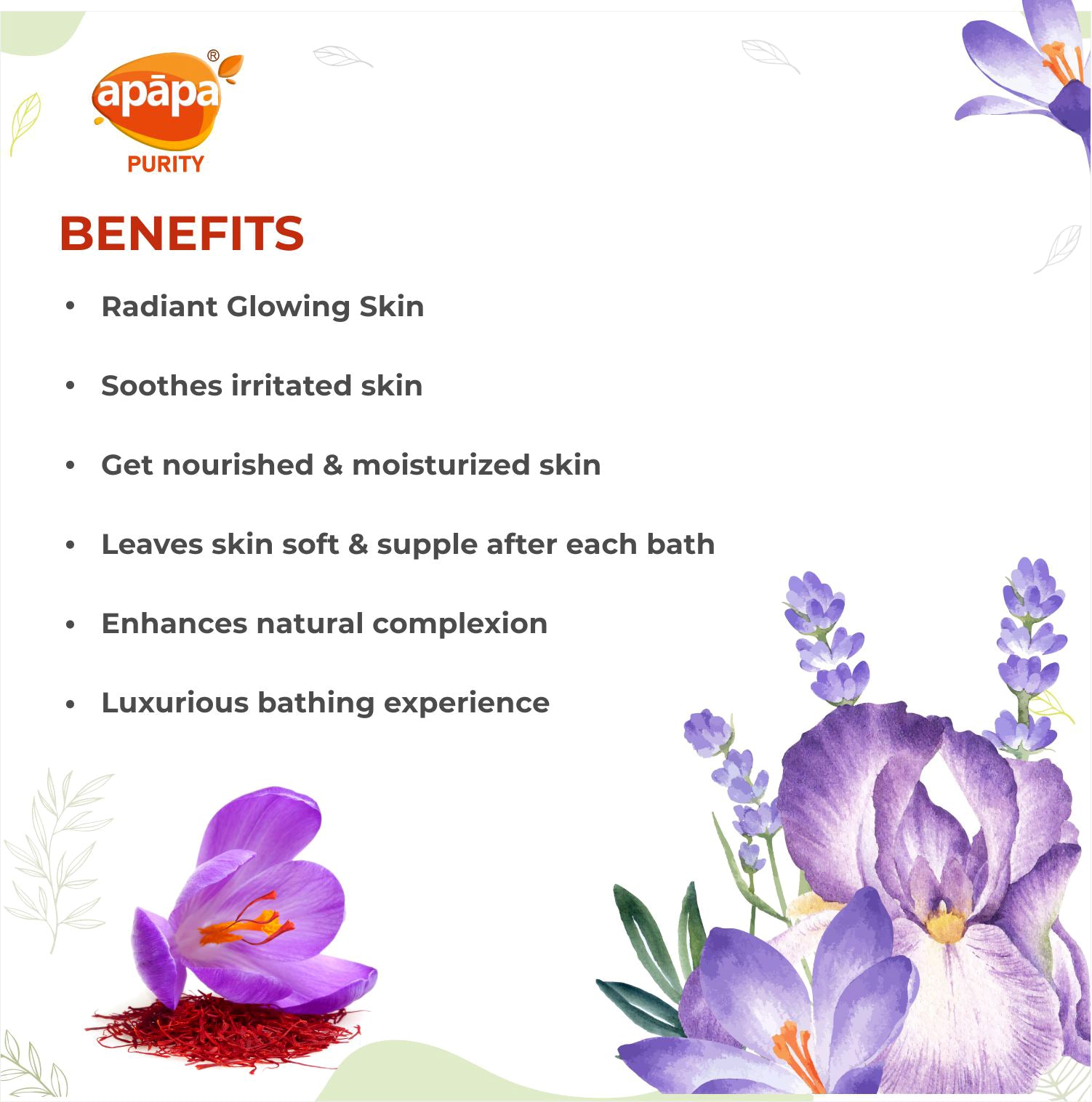 SAFFRON HANDMADE SOAP