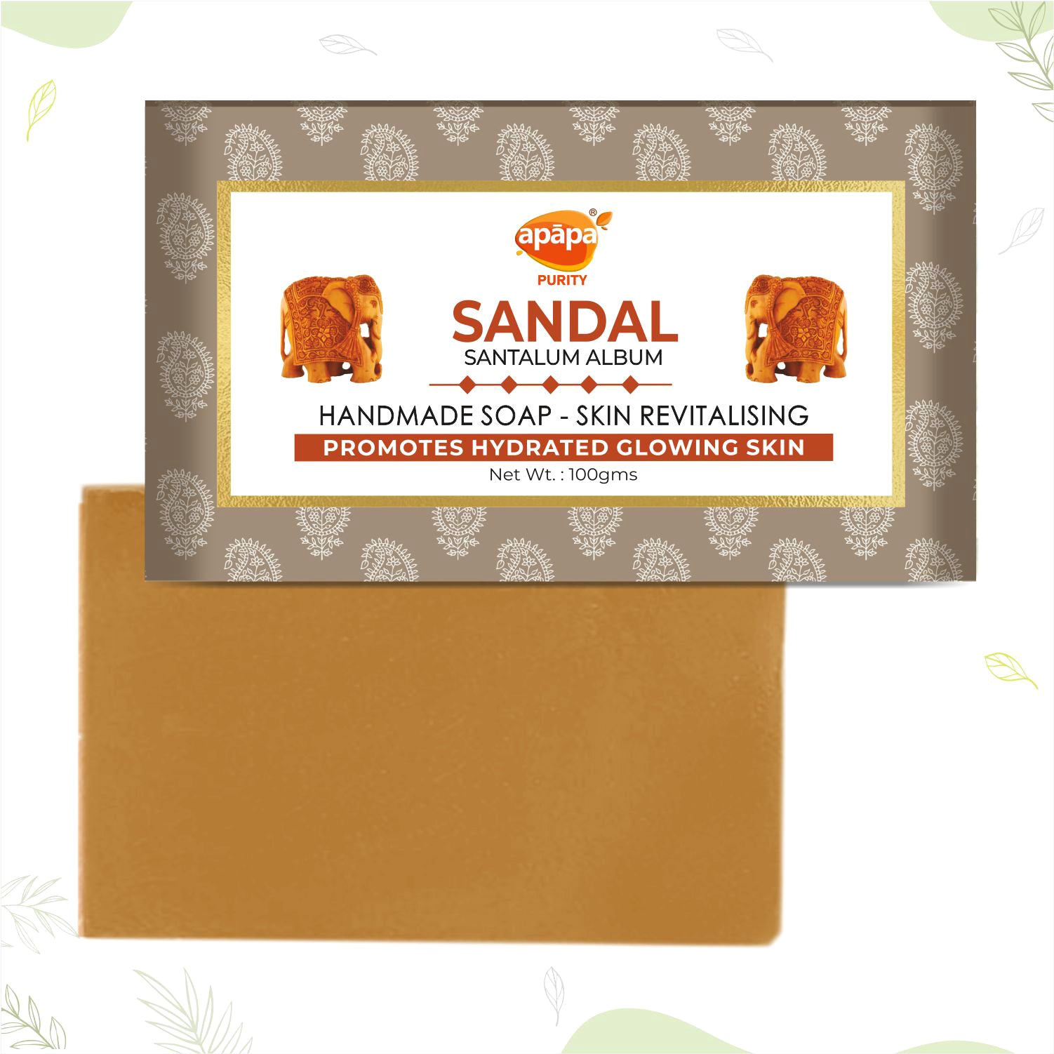 Sandal Handmade Soap