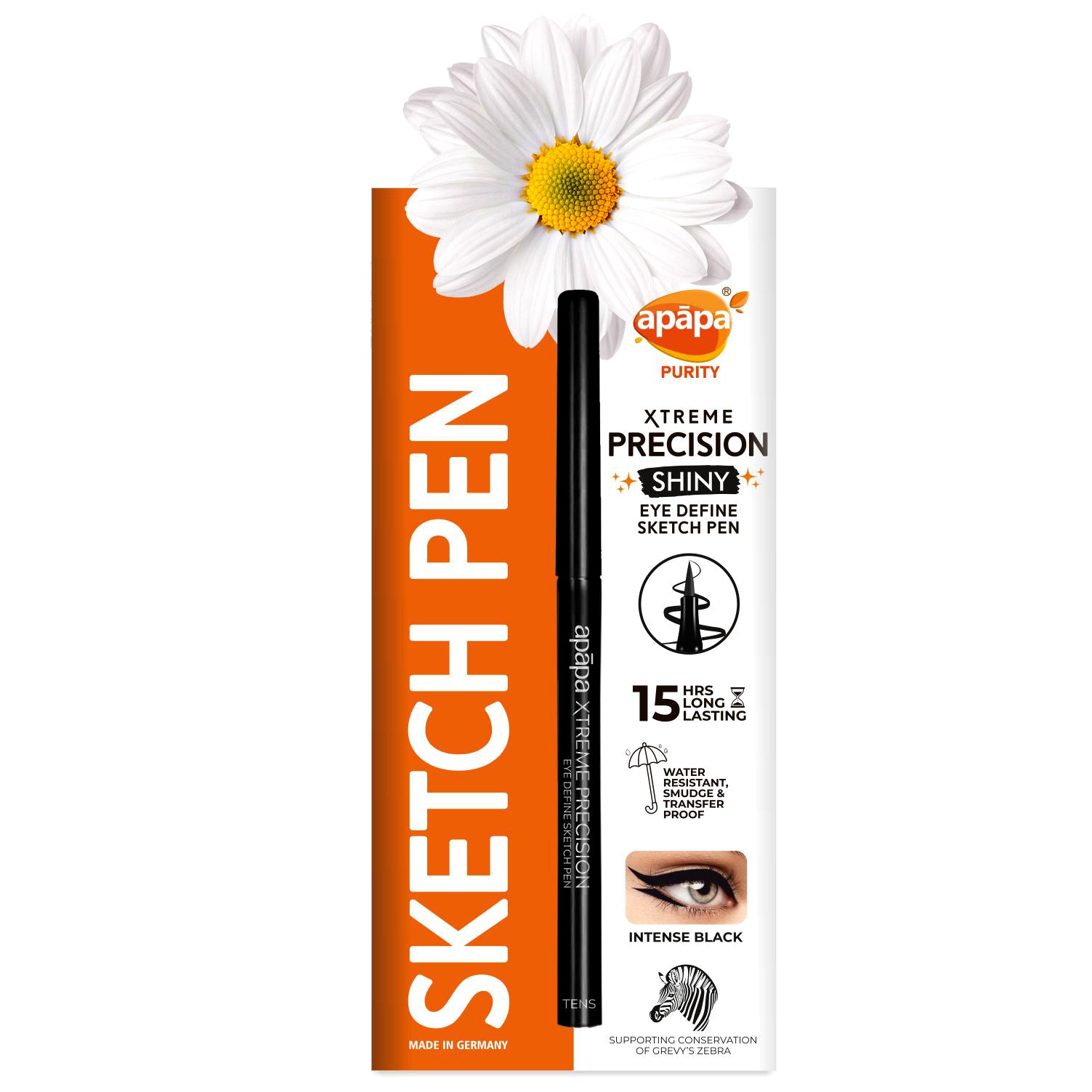 Apapa Xtreme Percision Eye Define Sketch pen – black (Made in Germany)