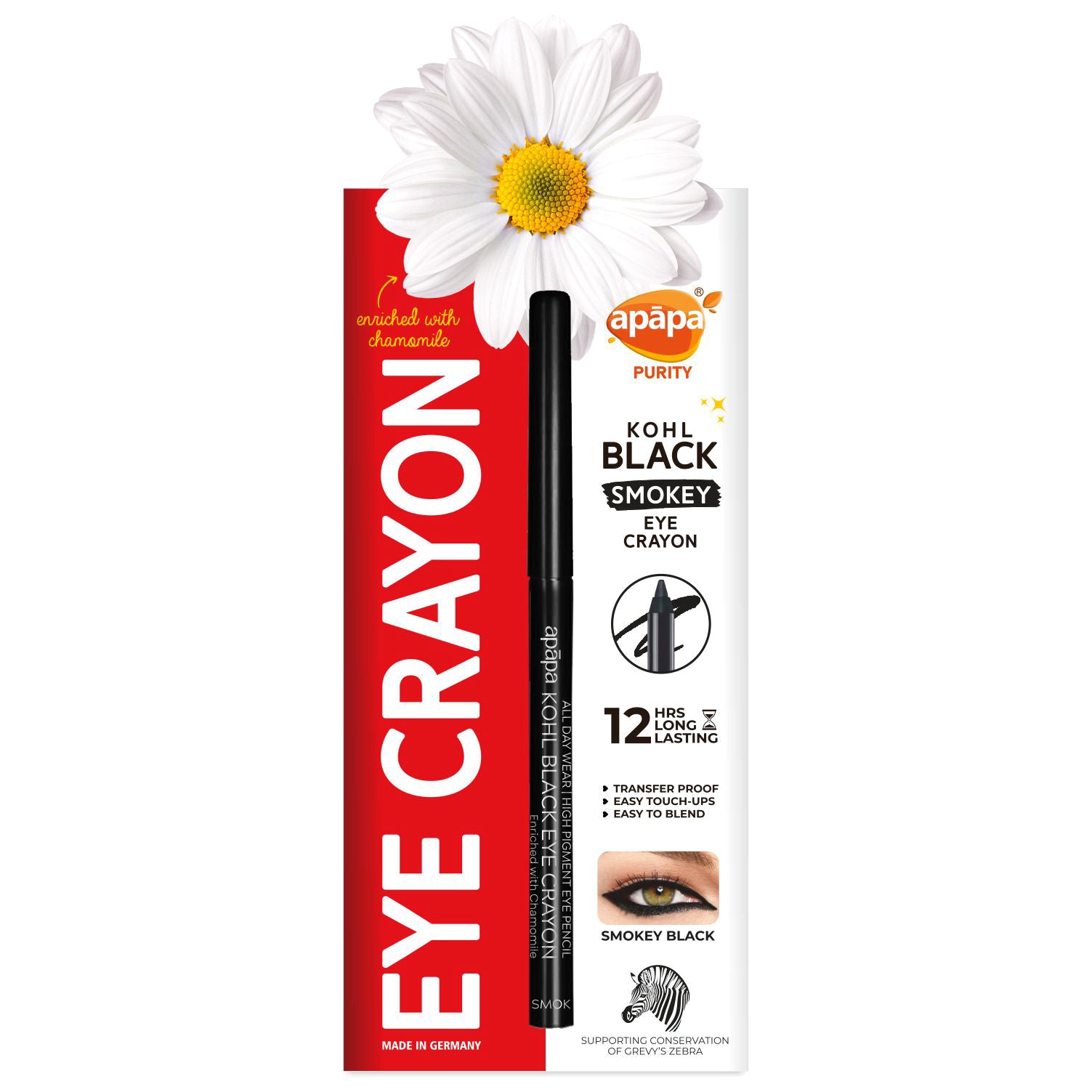 Apapa Kohi Black Eye Crayon (Made in Germany)