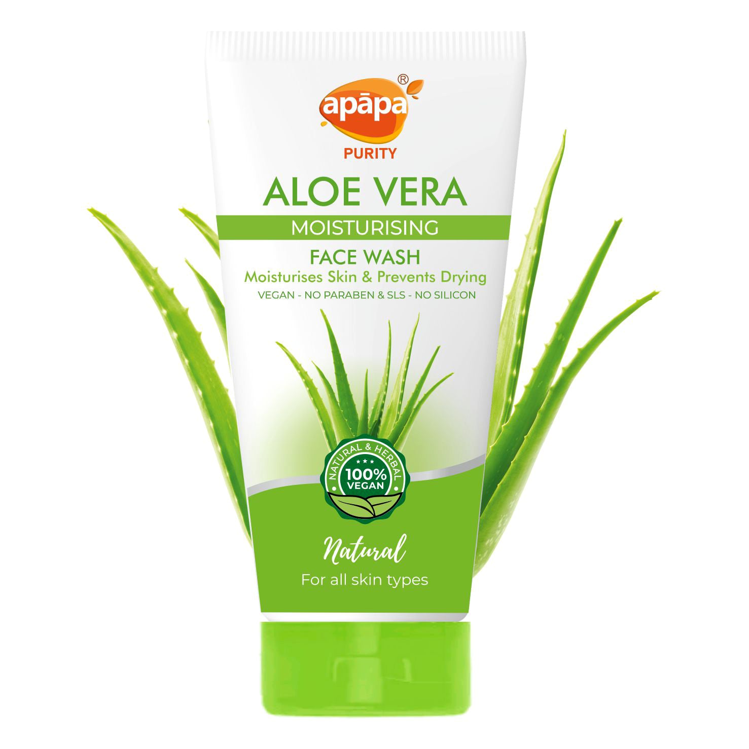 Apapa Face Wash Aloevera 150ml