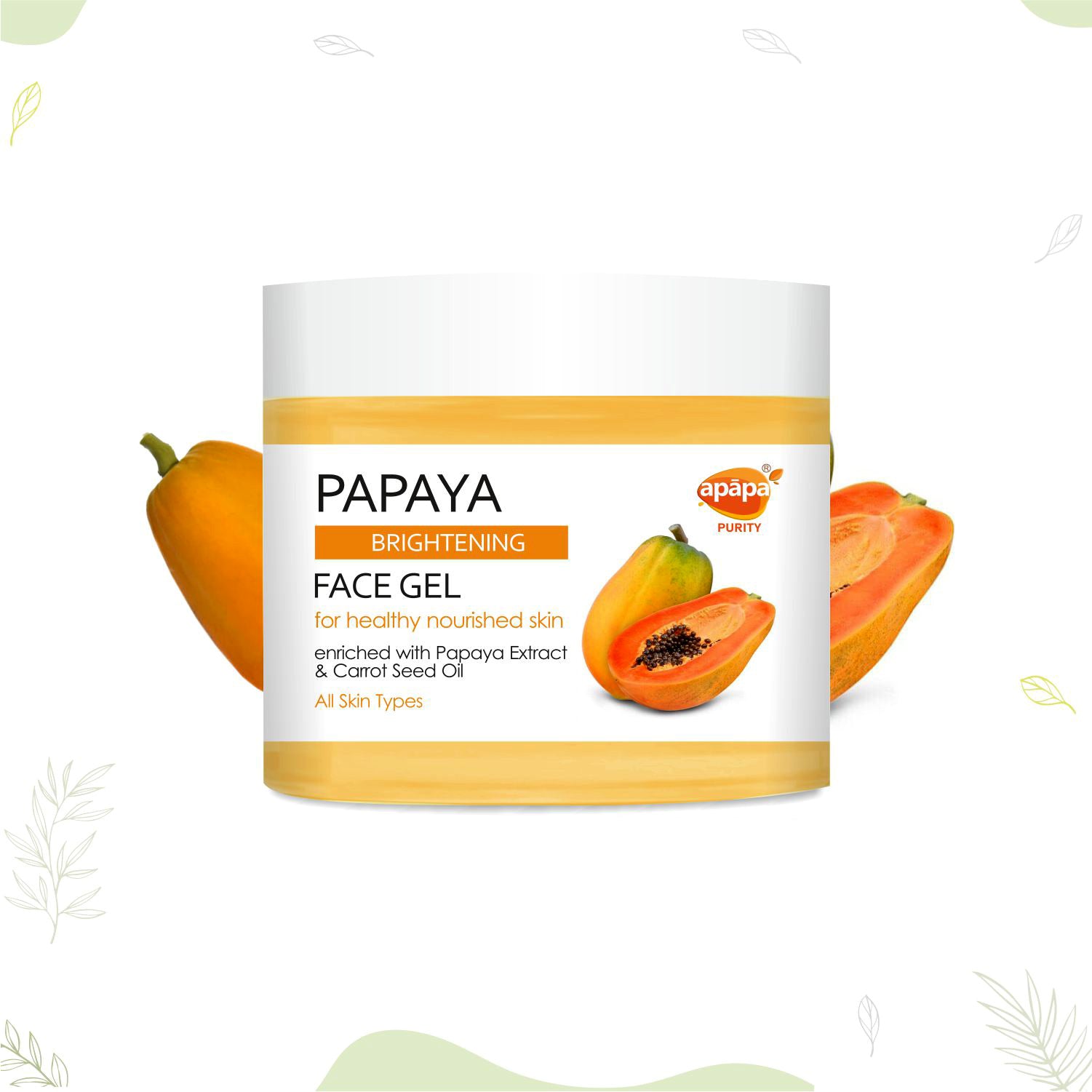 Apapa Face Papaya Gel 200gm