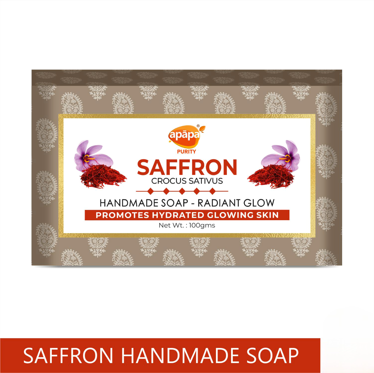 SAFFRON HANDMADE SOAP