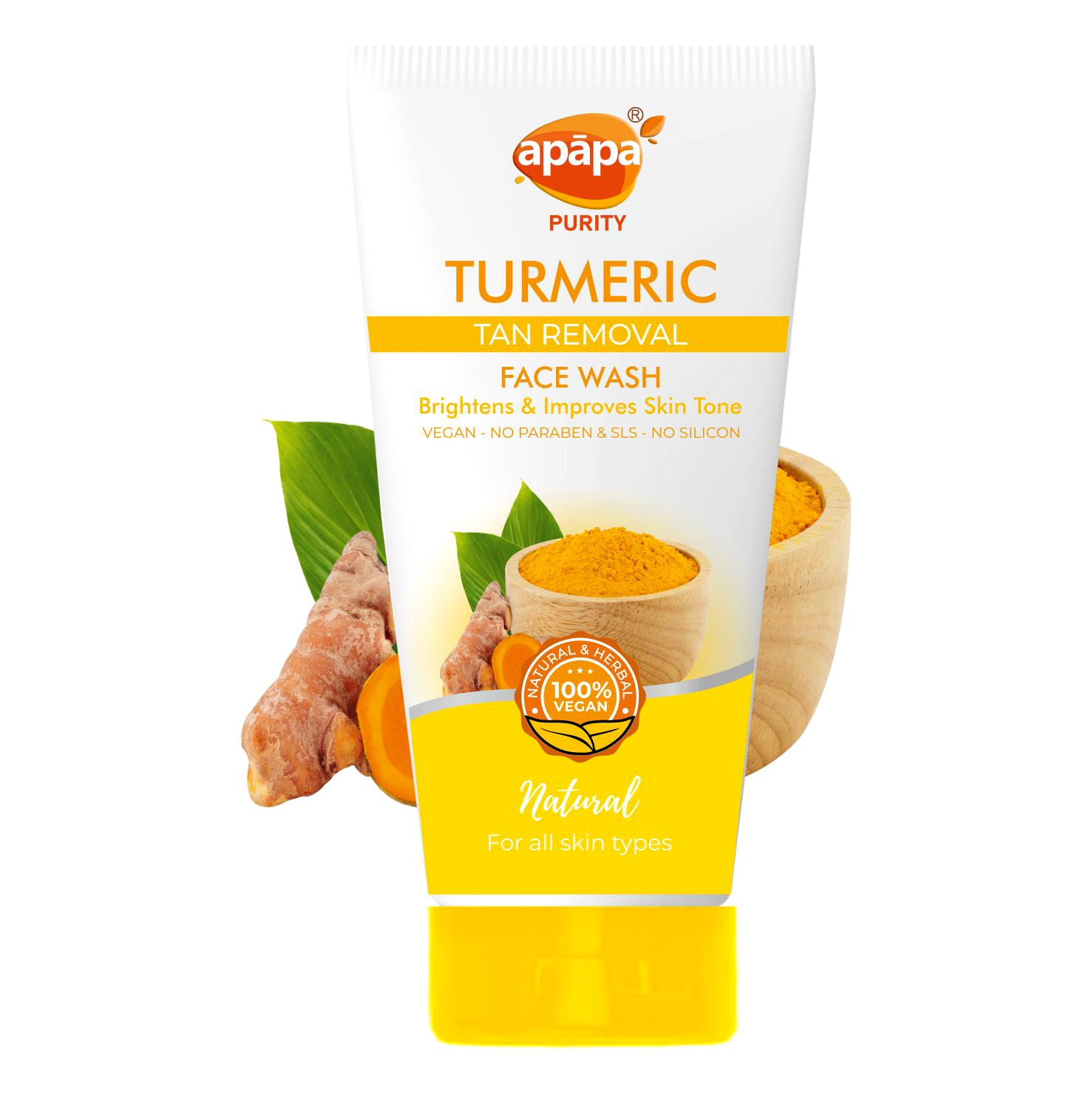 Apapa Face Wash TURMERIC 150ml