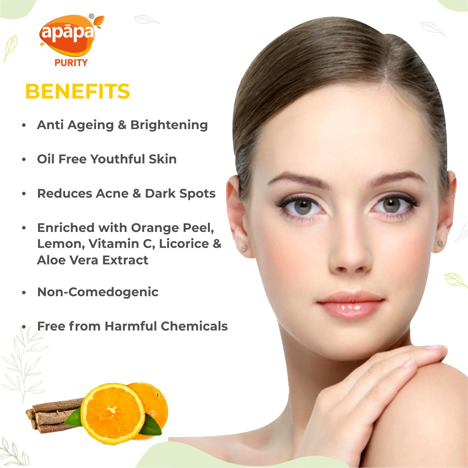 Apapa Face Gel Vitamin C 200gm